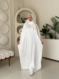 Isdal Jacquard White with bag