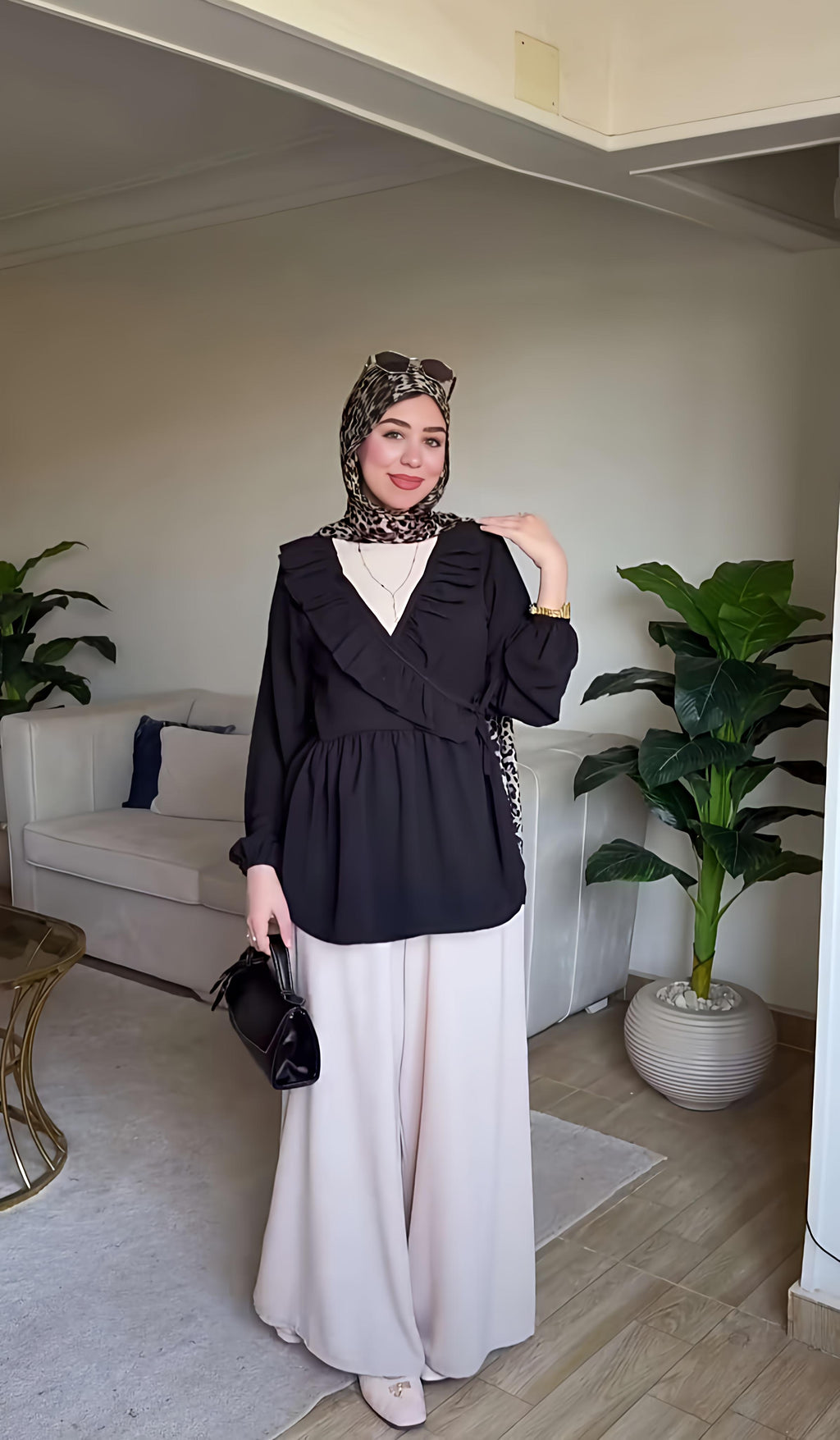 Soft Wrap Blouse